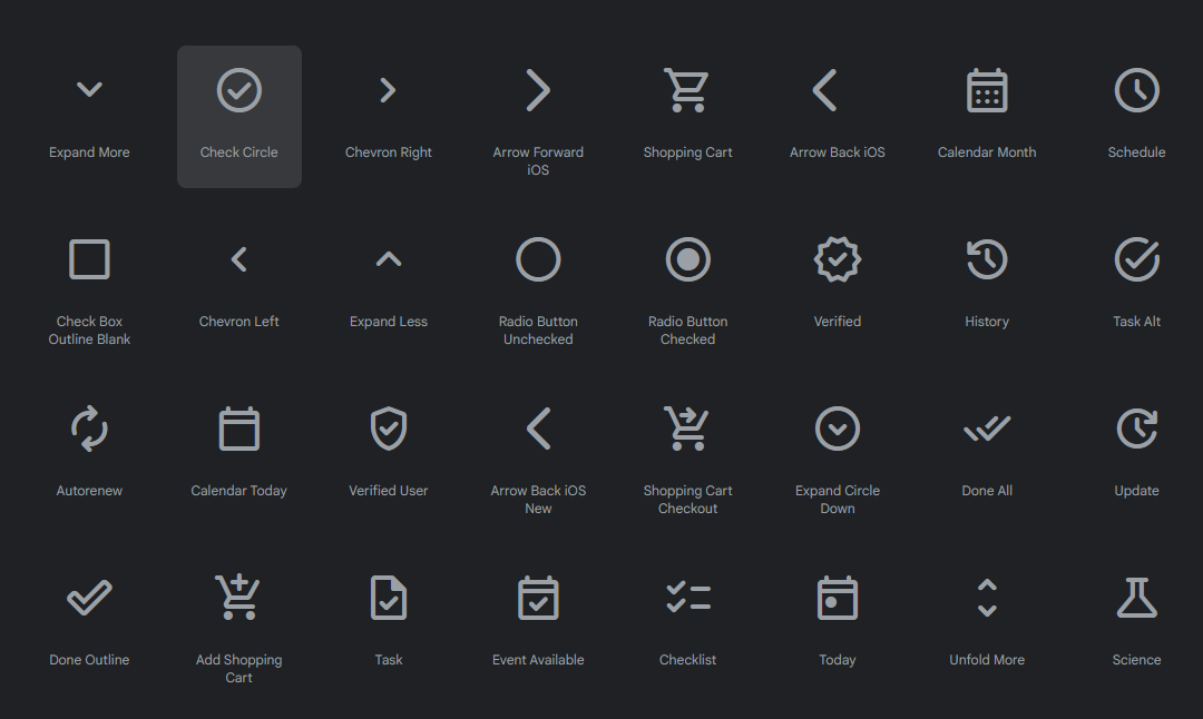 How to add icons ★